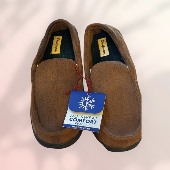 dearfoams Other - Men’s Dearfoams Slippers “Jason” Perf Moc — Size M (9–10)